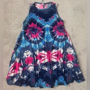 Bellamie Boutique Women’s Small Sleeveless‎ Tie Sundress W Pockets